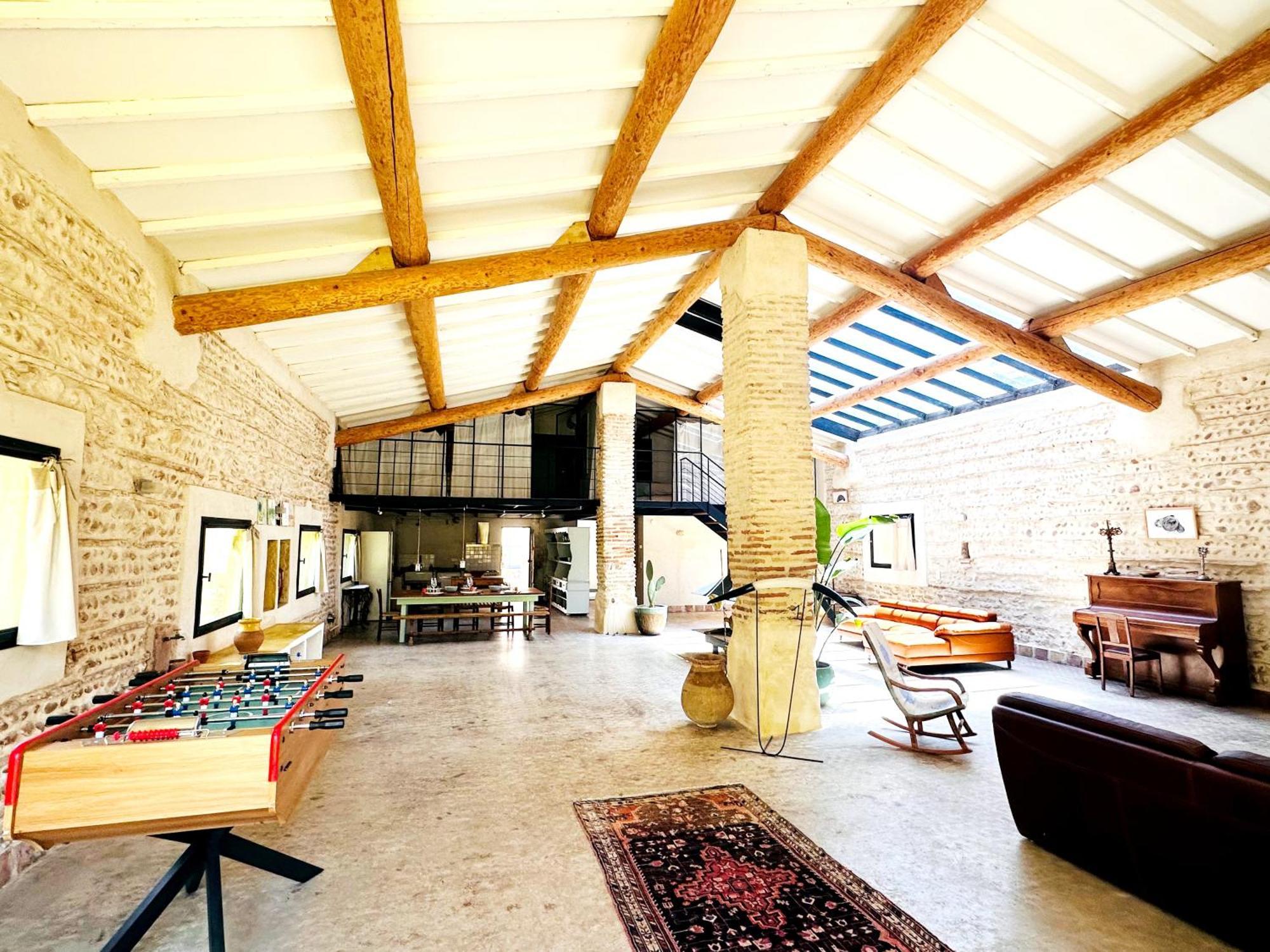 Magnifique Loft - Piscine - Tennis - Babyfoot Nîmes Buitenkant foto